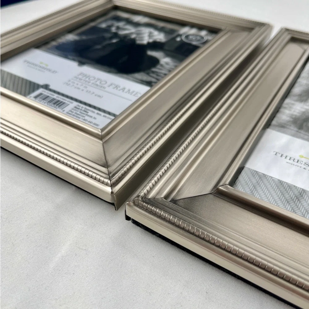 Threshold Silver Pewter Finish Frame